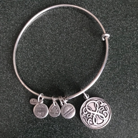 Alex and Ani Silver Expandable Wire Bracelet 2013 - Picture 2 of 16